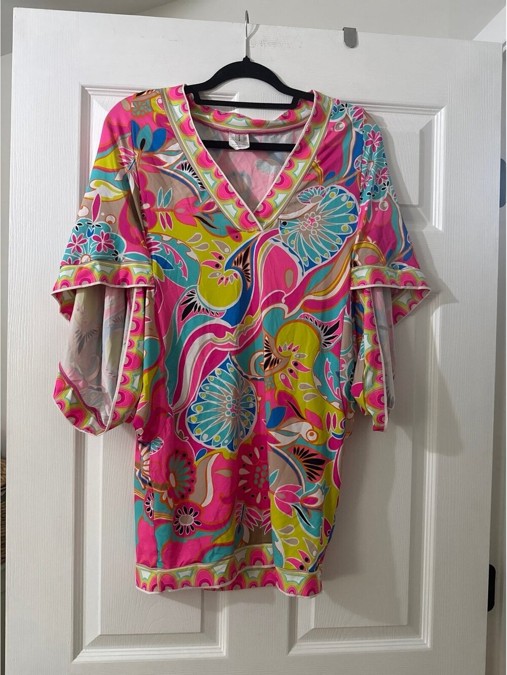 Trina Turk Venus Cover Up Tunic Size Small
